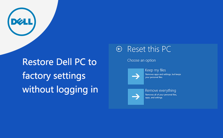 Restore Dell Inspiron Windows 10